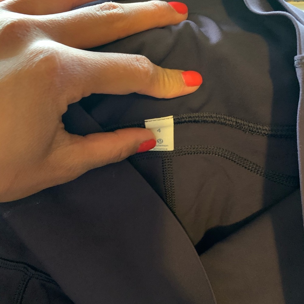lululemon capris size 4